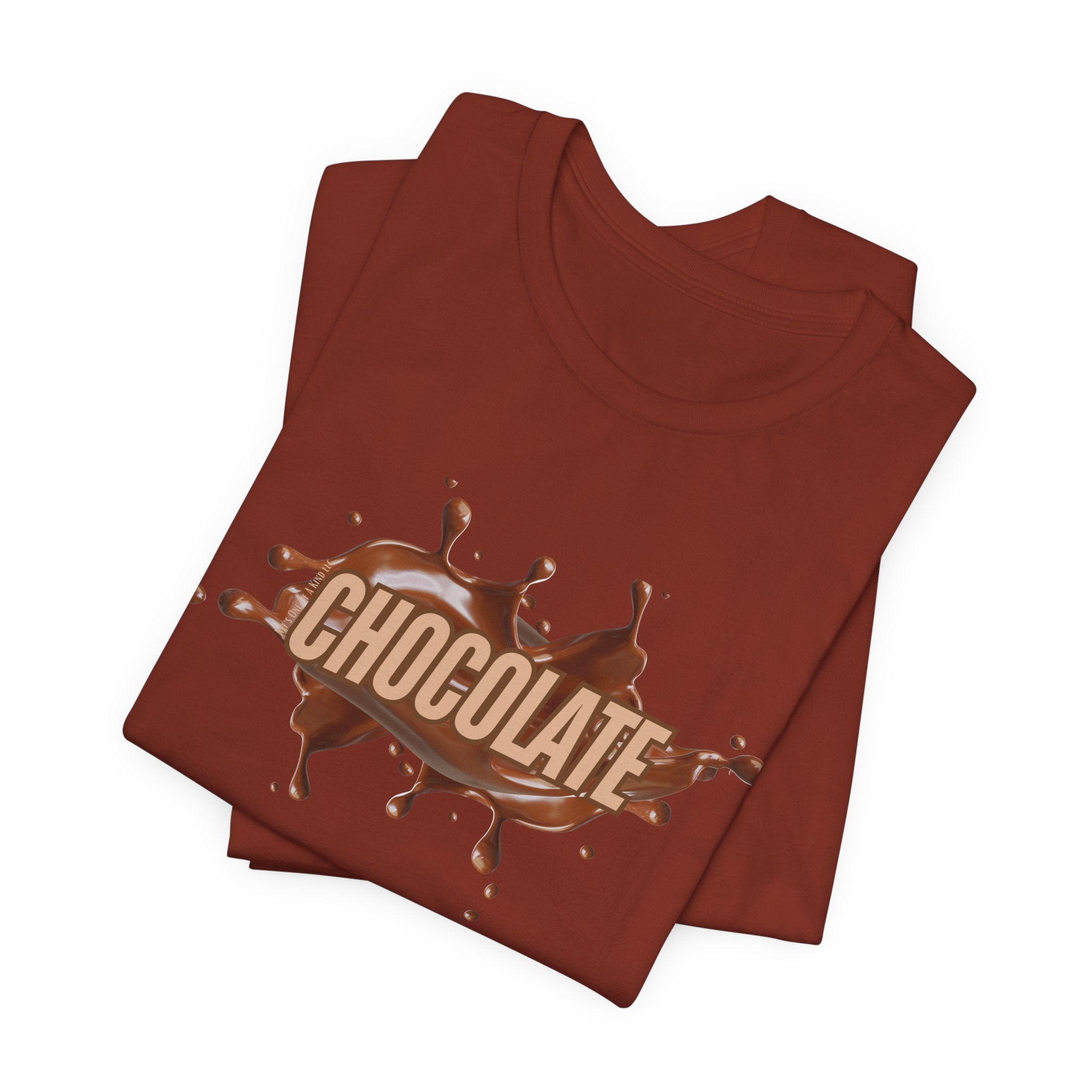 Chocolate Unisex Short Sleeve Tee